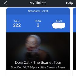 3 TICKETS TO DOJA CAT for FACE VALUE!
