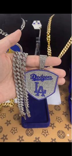 Los Angeles Dodgers Chain and Pendant