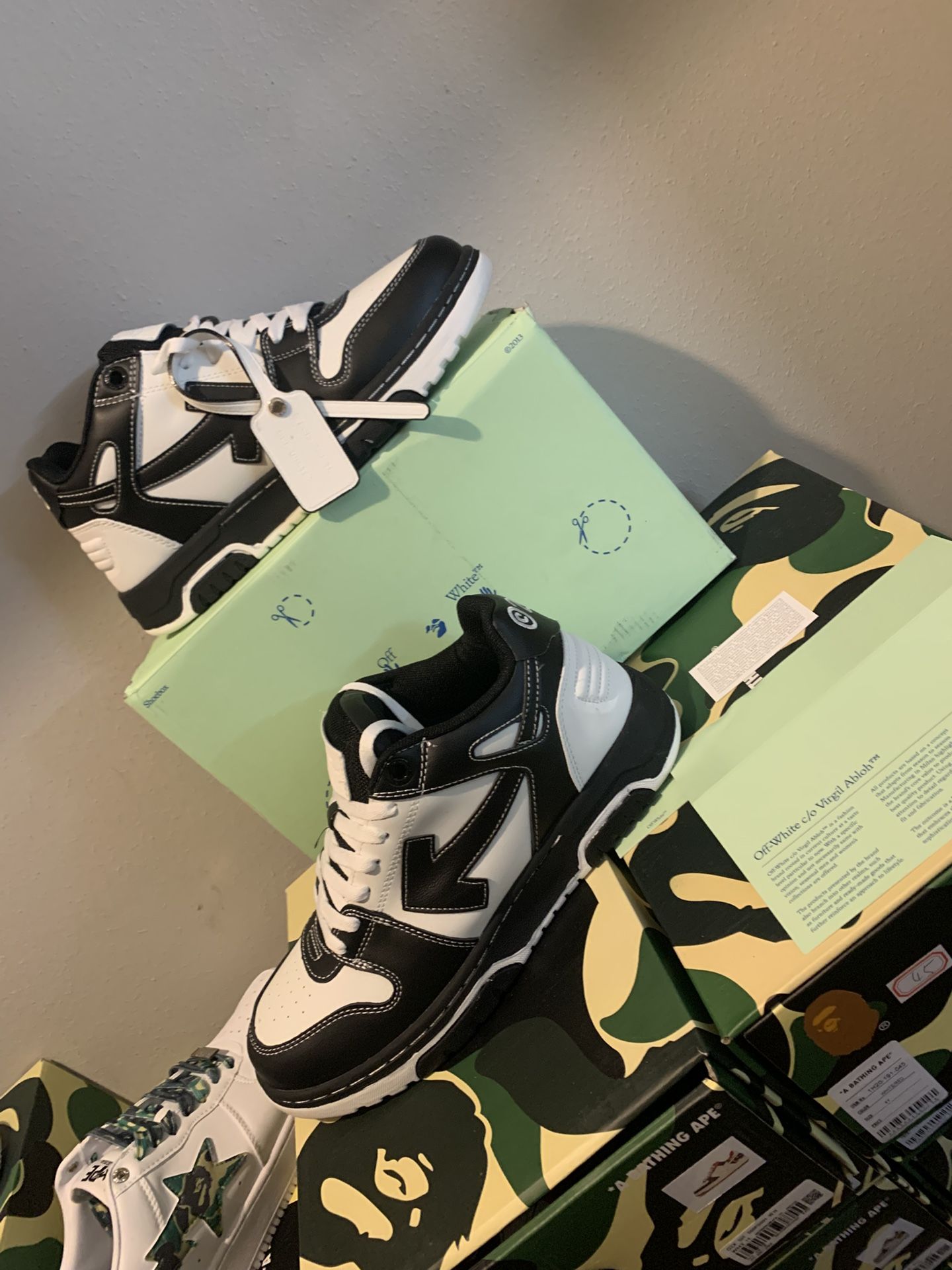 Offwhite Shoes Size 11 New