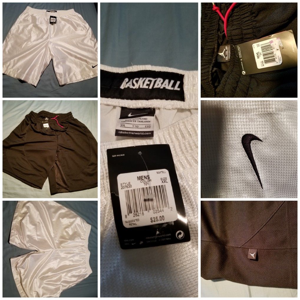 Air Jordan & Nike Shorts brand new with tags XXL