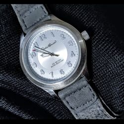 Eddie Bauer Field Men's Watch Rugged Leather Band