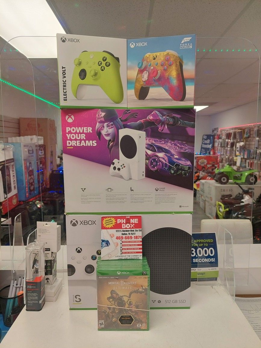 XBOX Series S Brand New (Cash Deal Starts From $349)