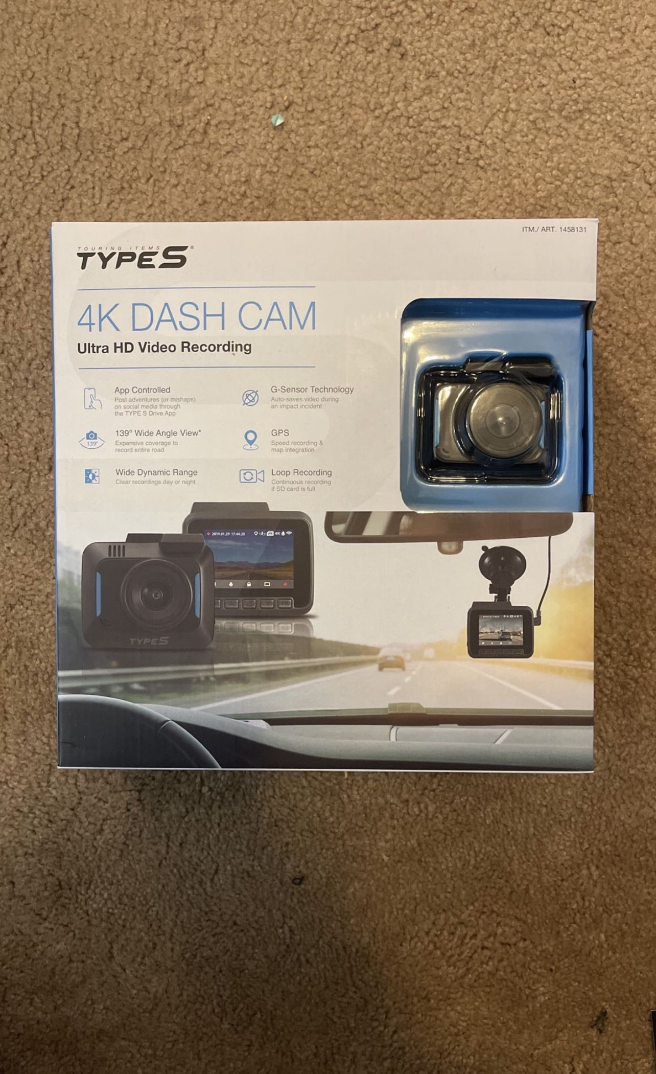 Type S 4K Ultra HD Dash Cam