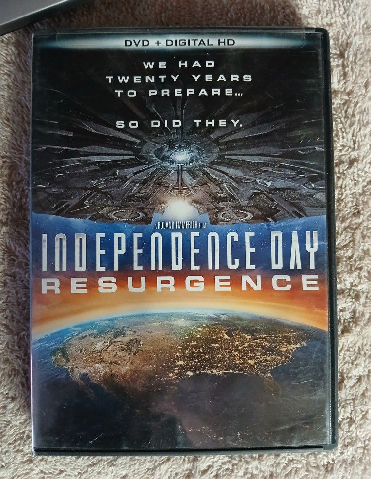 Independence Day Resurgence Movie DVD