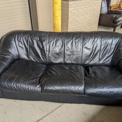 Leather Couch 