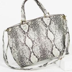 Free People Vegan Snakeskin Crossbody Purse