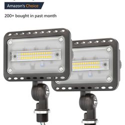 CINOTON 20W LED Flood Lights Outdoor, 2800LM[100W HID/HPS Equiv.] IP65 Waterproof Security Wall Pack Light Fixture with 180°Knuckle for Warehouse Porc