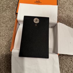 Black card holder only for one card
