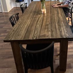 Handmade dining table 