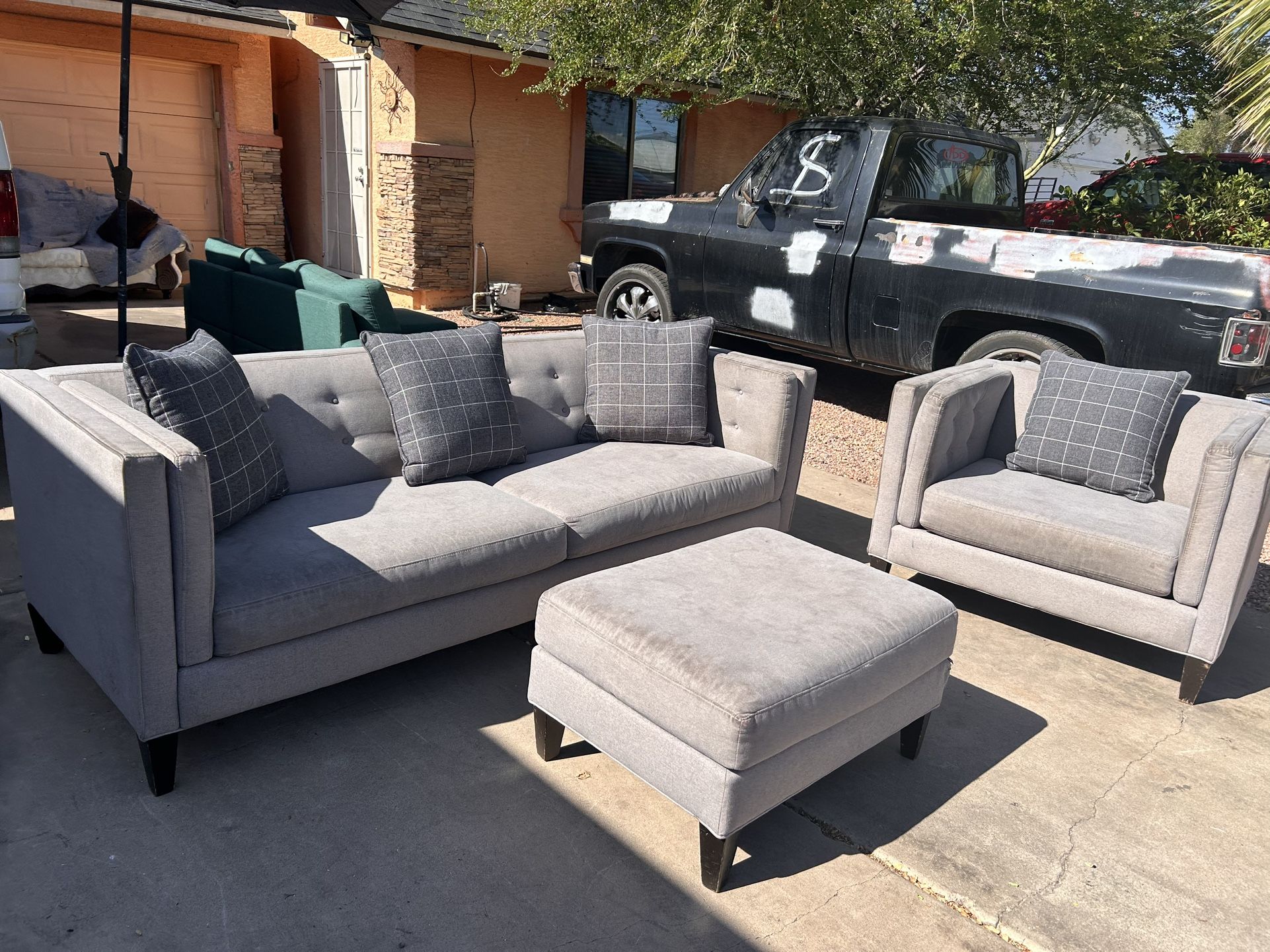 Couches Set $330 Delivered Available Small Fee