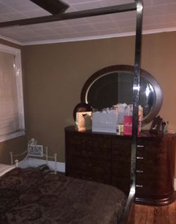 King canopy master bedroom set