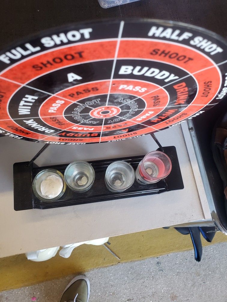 DRINKING GAME DART BOARD