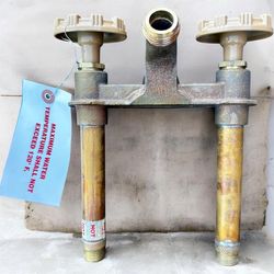 WOODFORD 22CP-4-MH Wall Hydrant 1/2" Max 125 PSI 120 F Sweat x MNPT