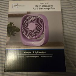 Mainstays Portable Tabletop Fan