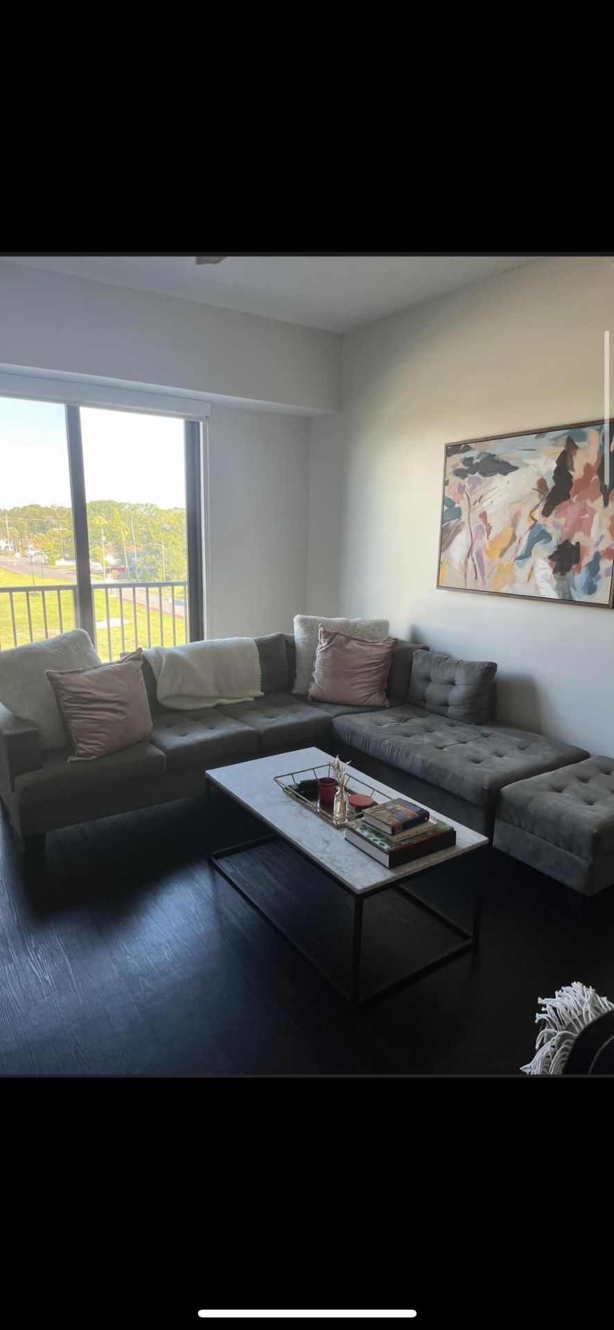 Grey Sectional Couch