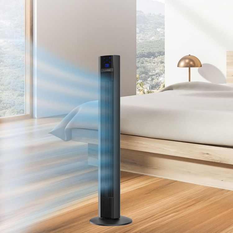 Lasko Xtra Air® 48" Extended Airflow Oscillating Tower Fan with 4-Speeds And Multi-Function Remote Control