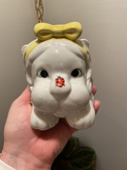 Lion And Ladybug Planter 