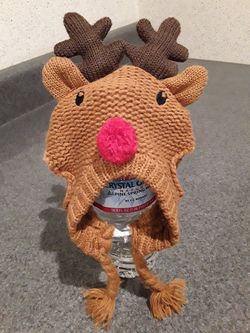 Reindeer hat for a small dog