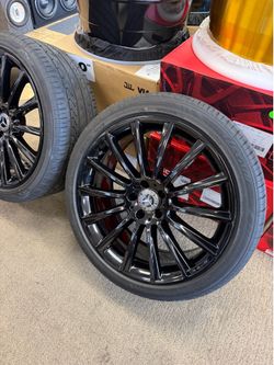 20” original Mercedes Benz s class wheels and tires