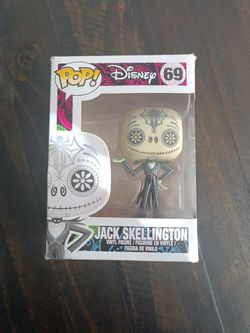 POP DISNEY JACK SKELLINGTON #69 VINLY FIGURINE