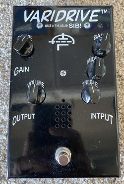 SIB! Varidrive Tube Overdrive Pedal