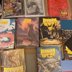 Yugioh Sleeves (Konami And Dragon Shield)