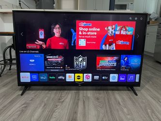 55” LG 4K smart tv