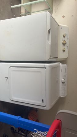 Washer and dryer