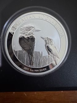 2017 Australian Kookaburra 1oz 999 Silver Coin