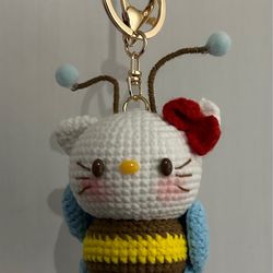 Hand made hello kitty bees