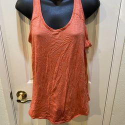 Lululemon Light Orange Melon Tank Top