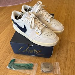 2023 air jordan x union ajko 1 low sail muslin