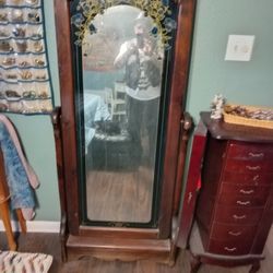 Antique Standing Mirror