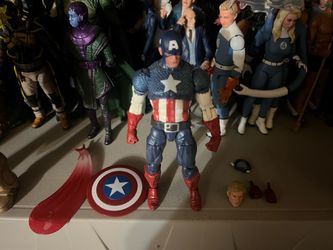 Custom Alex Ross 80th Anniversary Captain America Marvel Legends