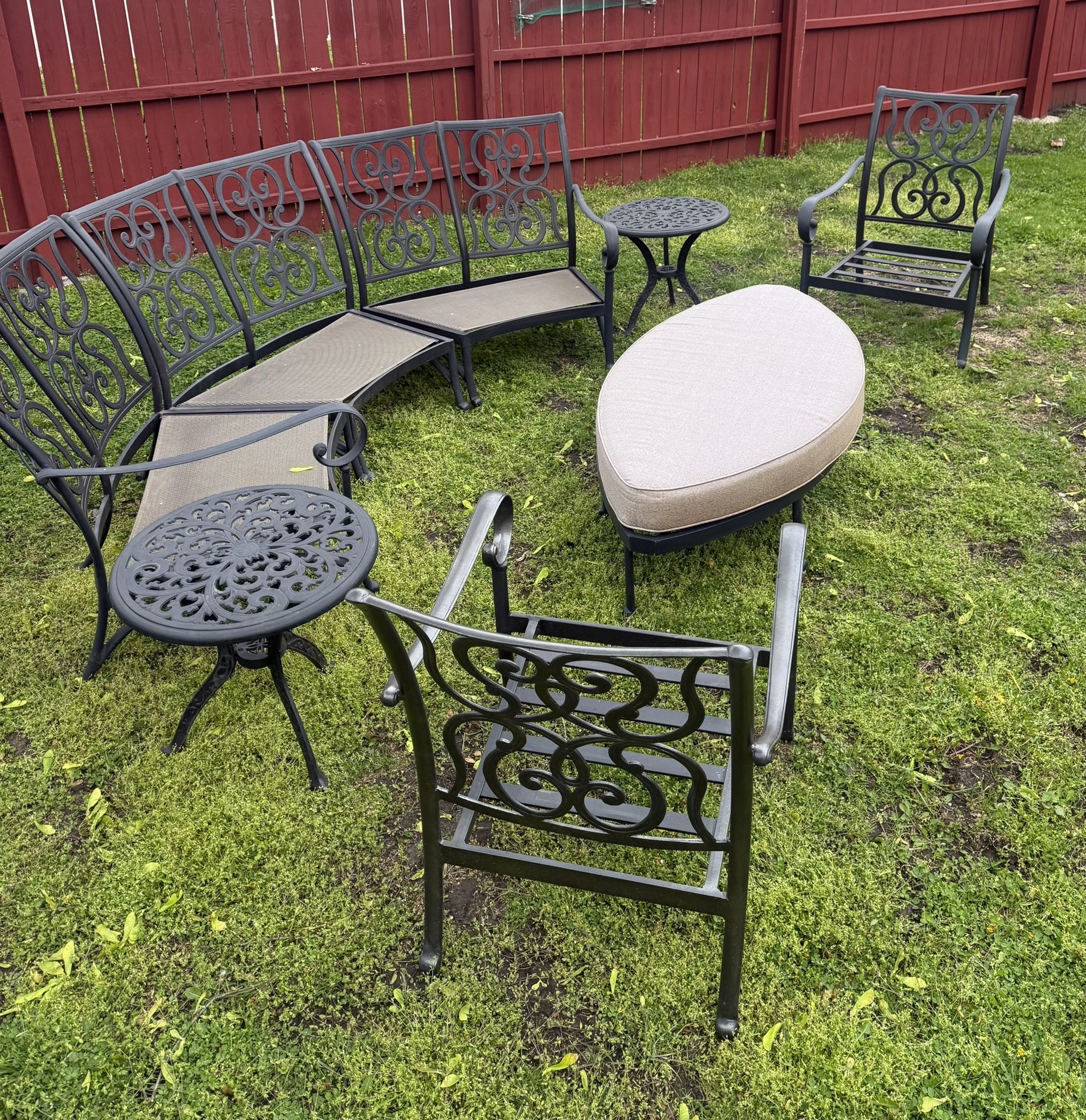 Santa Anita Cast Aluminum Patio Furniture