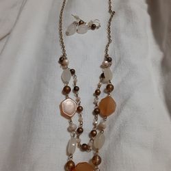 Necklace And Earrings Set