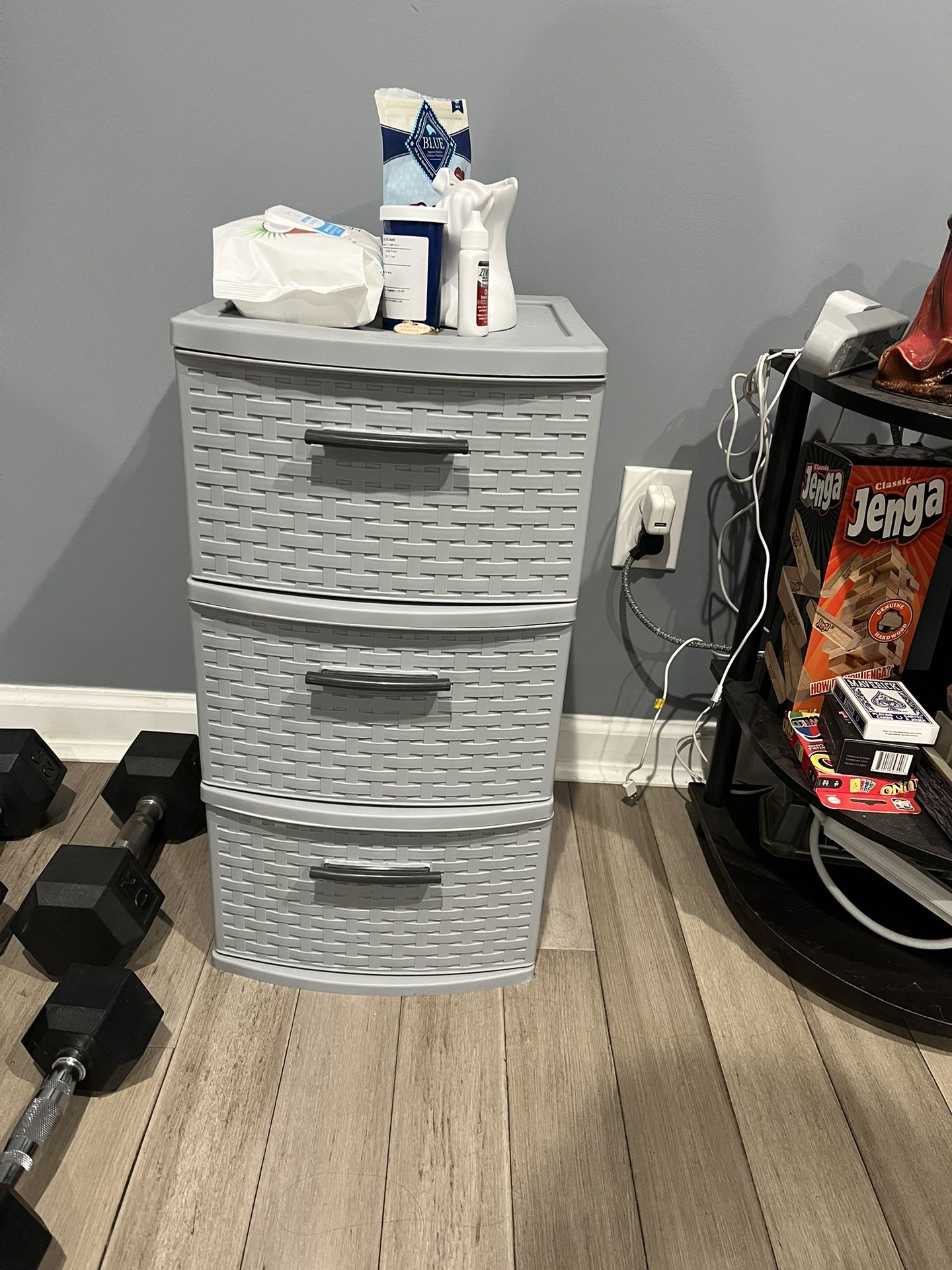 Grey Sterilite Drawers