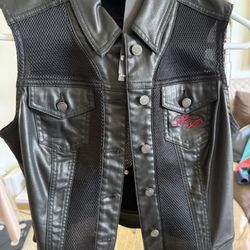 Harley-Davidson Leather Vest women
