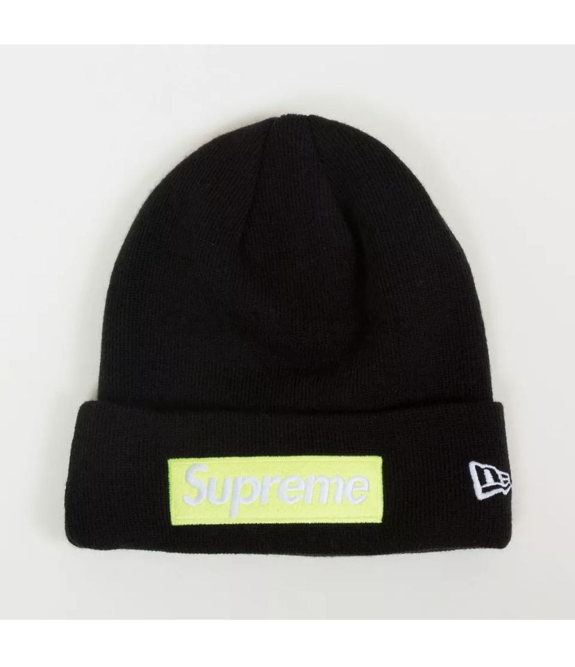 Supreme New Era Box Logo Beanie 100% Authentic BRAND NEW