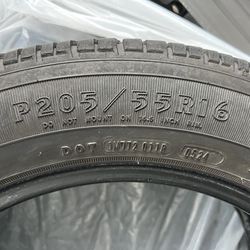4-GOOD YEAR  P205/55R16