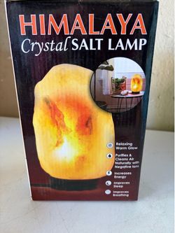 Himalayan Crystal Salt Lamp
