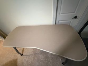 Adjustable Laptop Bed Table on Wheels