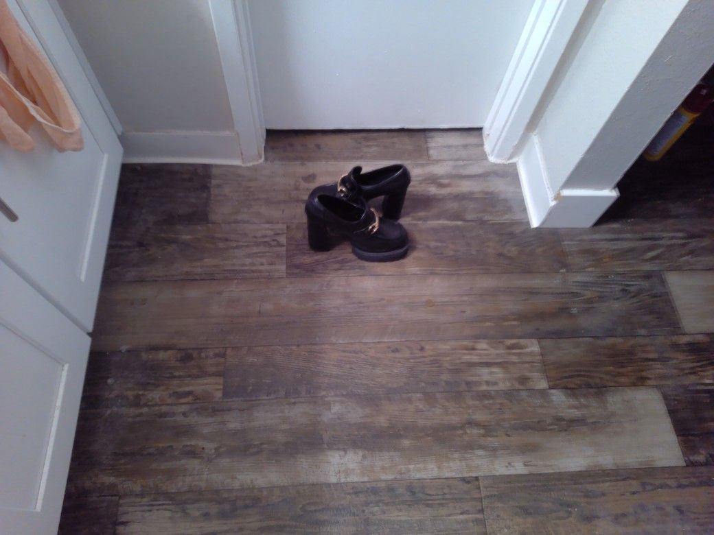 Forever 21 High Heel Platform Loafers Brand New Women's Size 8