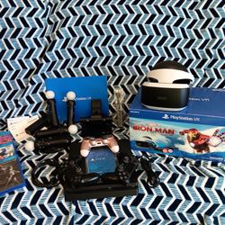 Playstation 4 and PS VR with a gang of games and Accessories 