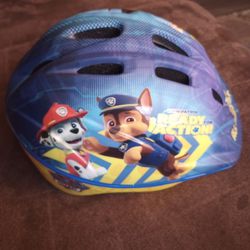 Nickelodeon Paw Patrol Kids Bike Helmet, Toddler 3-5 Years, Adjustable Fit, Vents, X-Small, All Paws Blue


