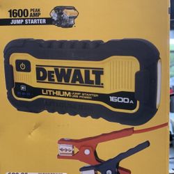 DeWalt Lithium Jump Starter 1600 Amp, V8 Engines! 
