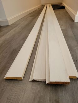 Base moulding- poplar primed