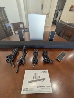 VIZIO 5.1 SmartCast Surround Sound System (Soundbar + Subwoofer + Rears) – Works Great!