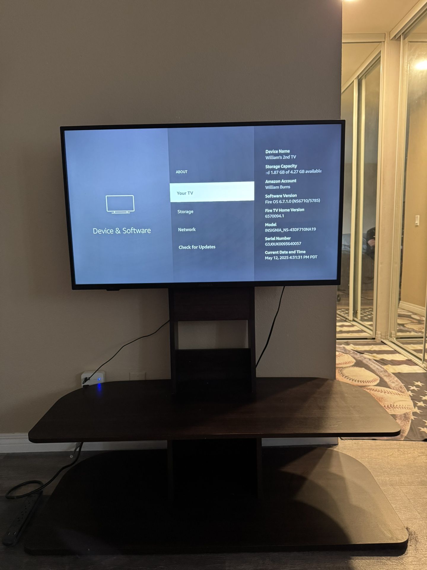 43" Insignia Amazon Fire TV