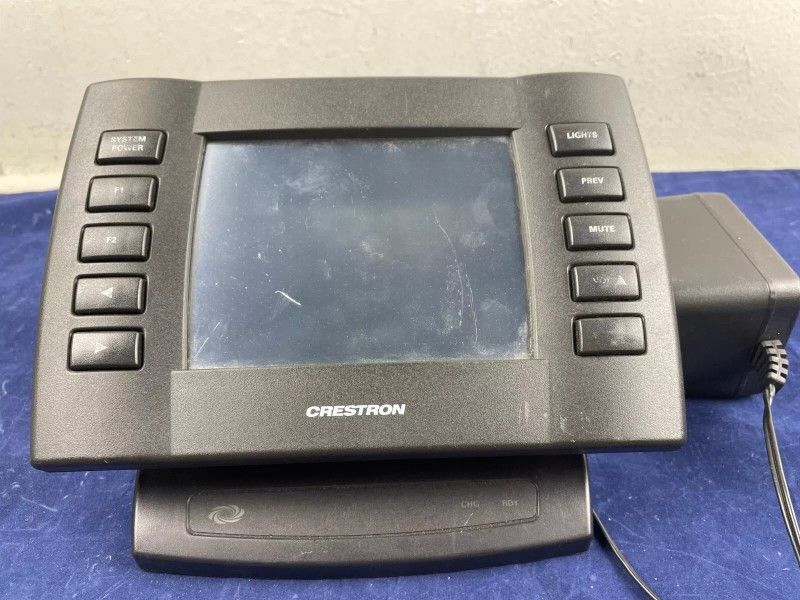 Crestron ST-1700C Wireless LCD Touchscreen Control Panel w/ ST-DSN Dock Panel